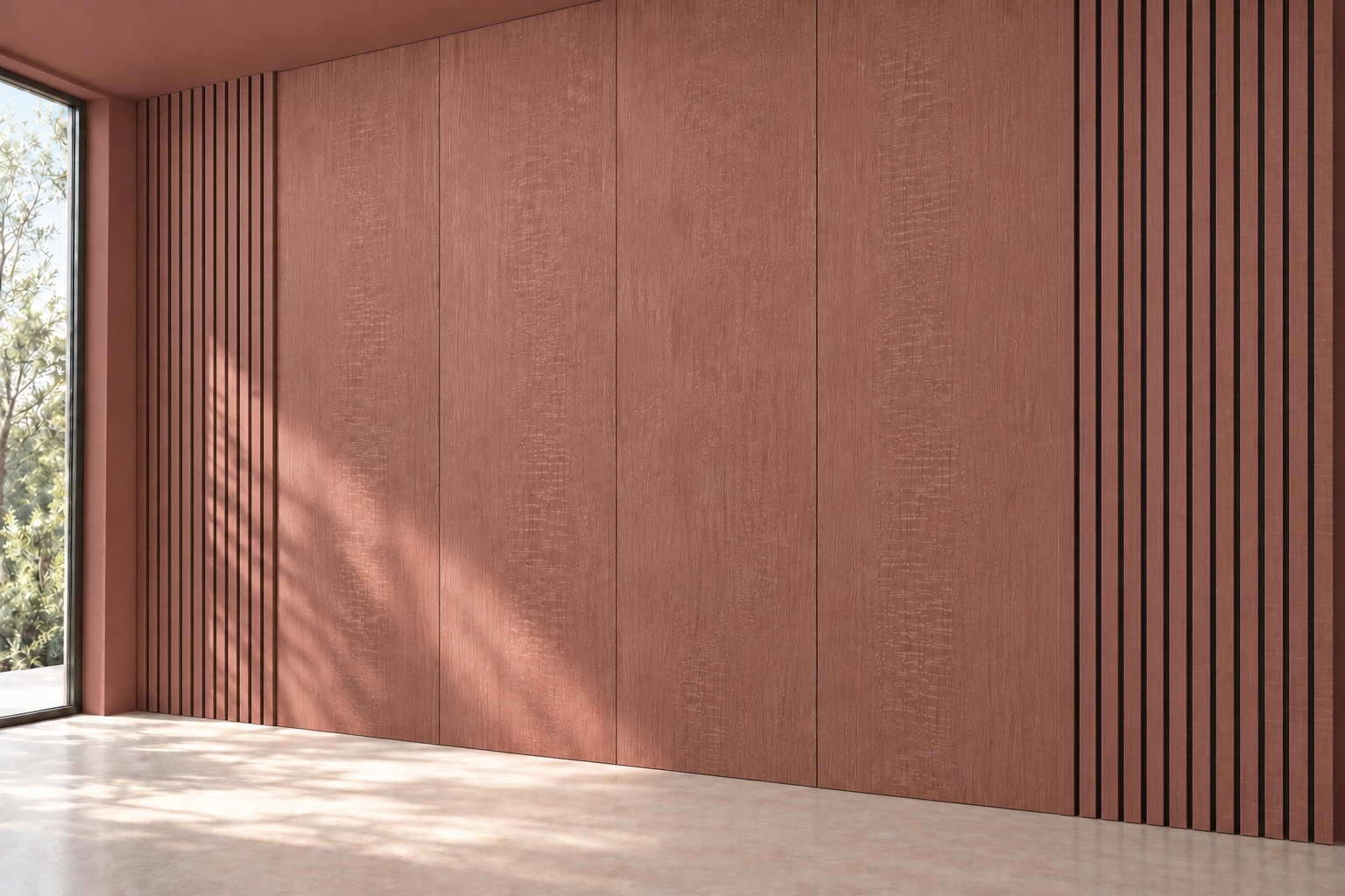 SEE COLOR flat panels and slats